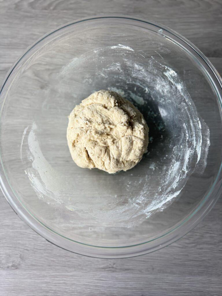 mixed discard garlic knots