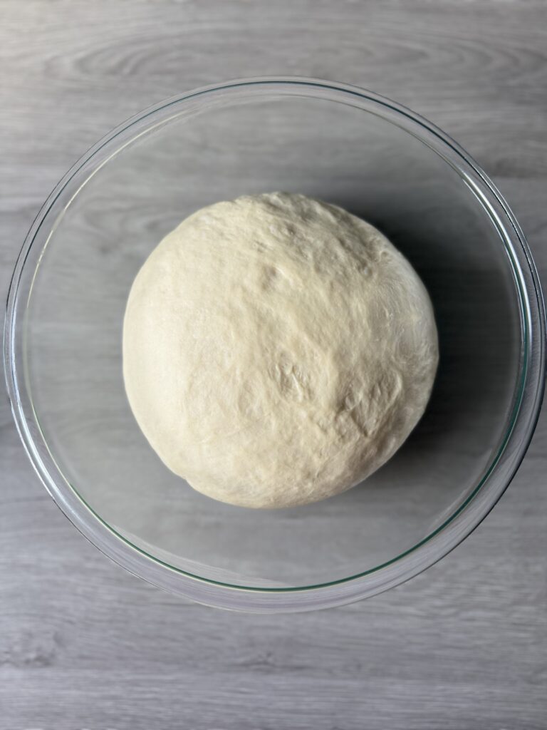 proofed garlic knots