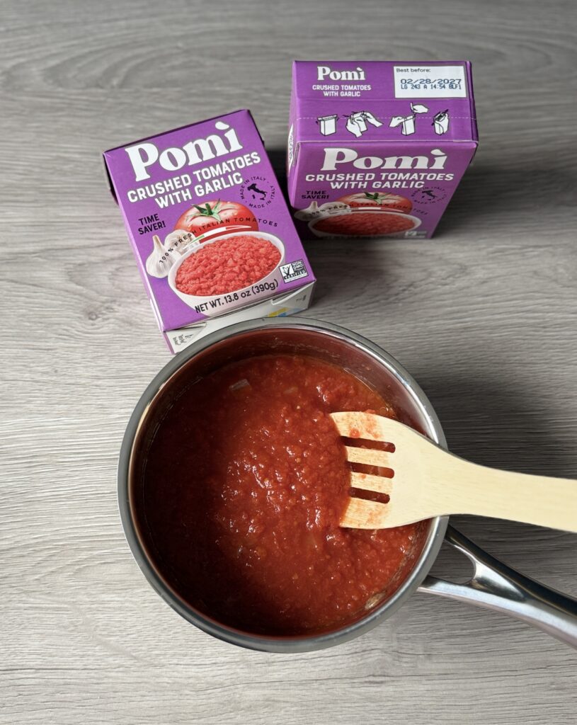 homemade marinara sauce