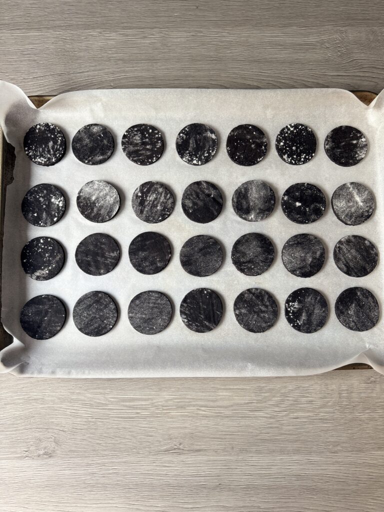 shaped Oreo cookies