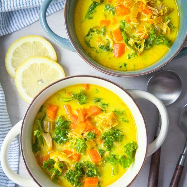 healing turmeric chicken soup