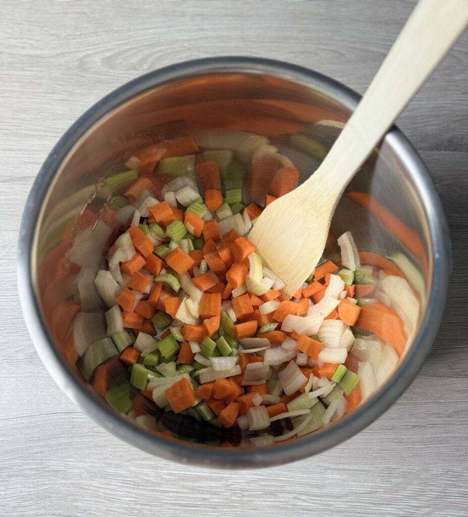 making healing turmeric chicken soup