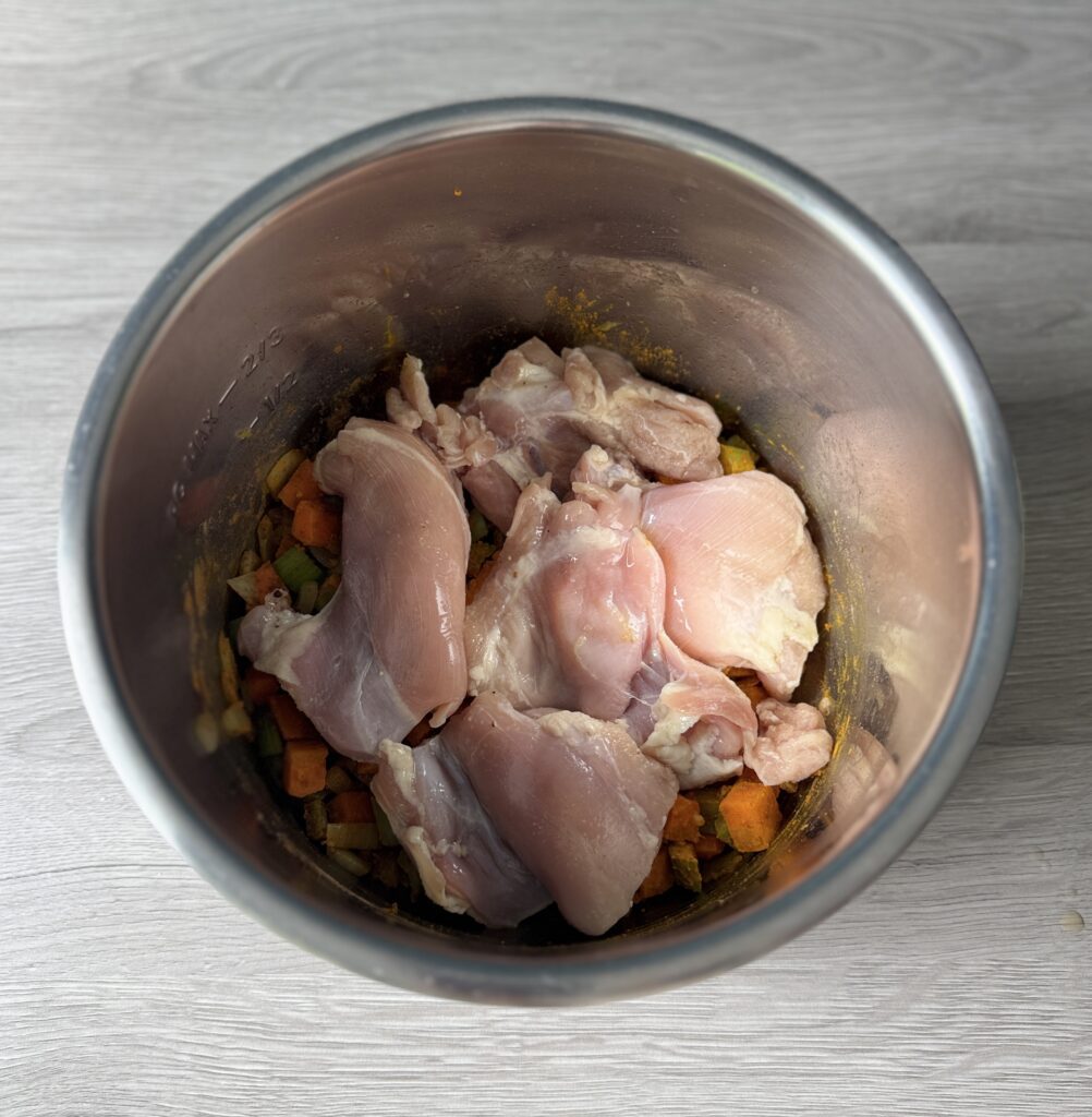 healing turmeric chicken soup