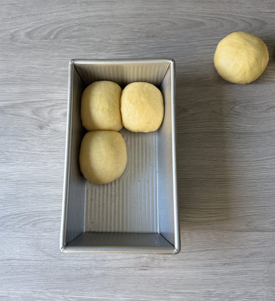 shaping sourdough brioche