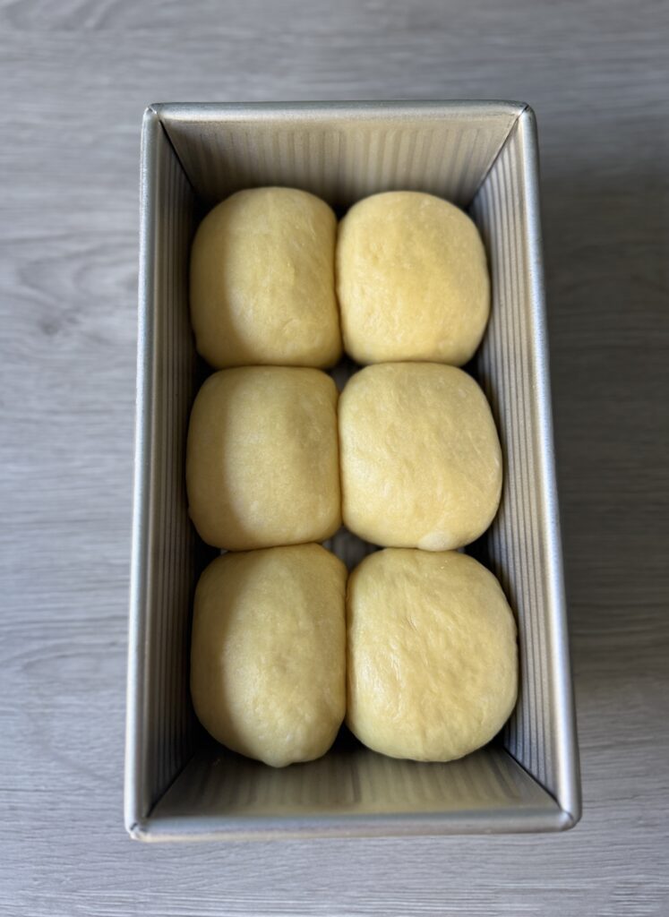 shaping sourdough brioche