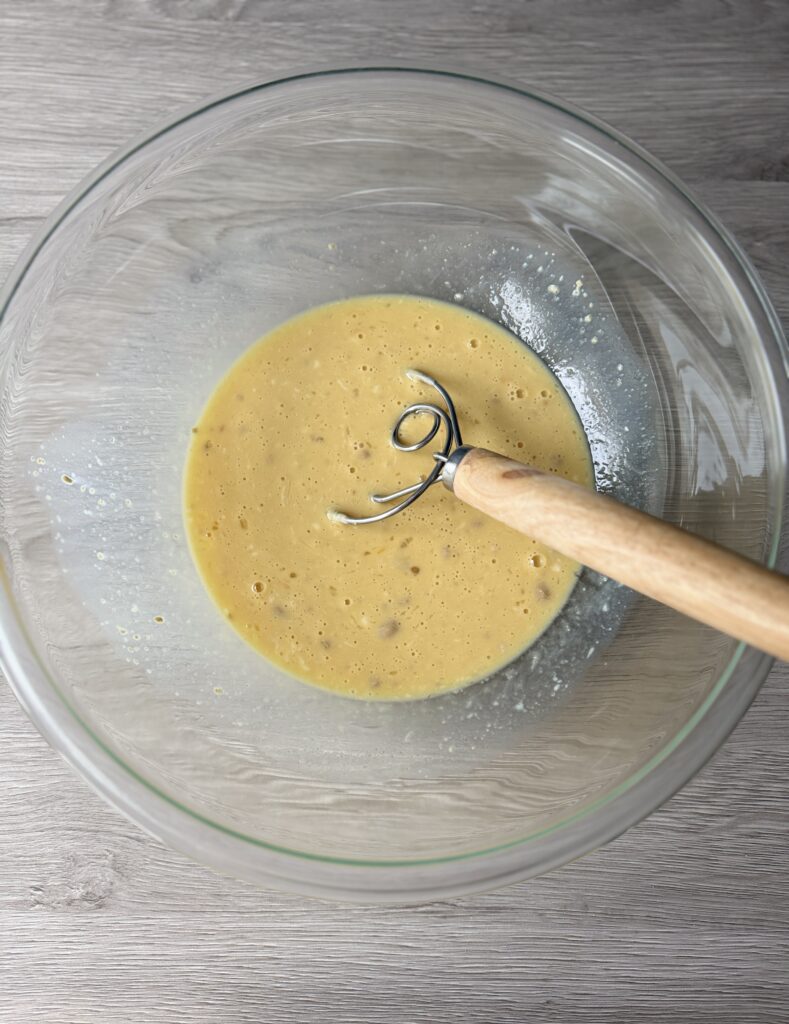 mixing discard brioche