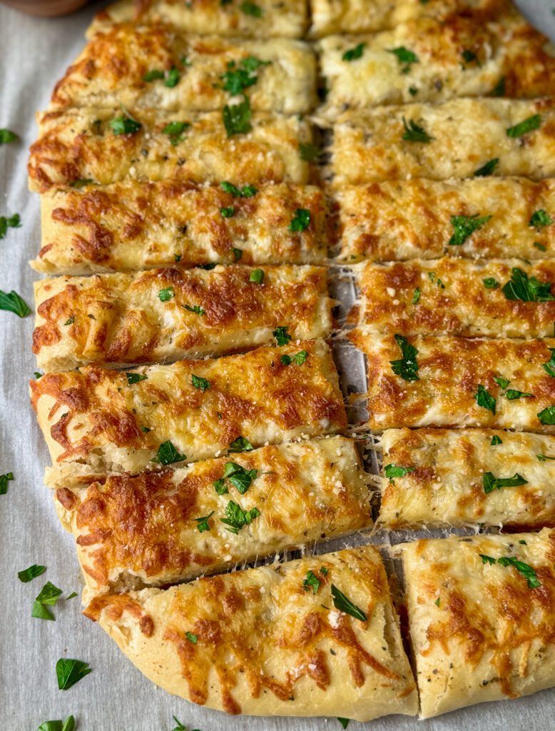 sourdough discard cheese sticks