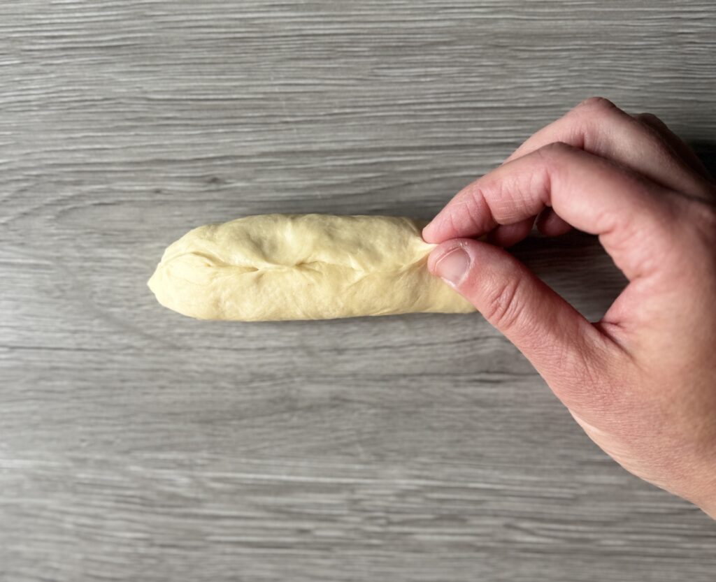 shaping hot dog buns