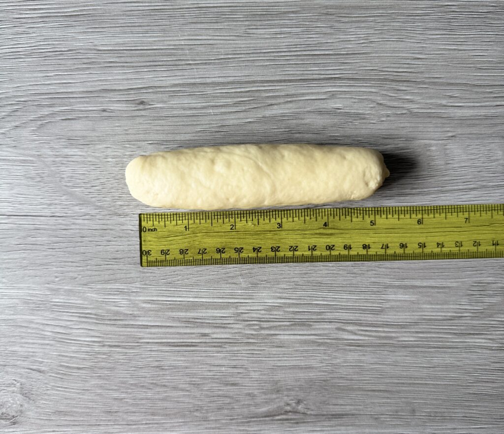 shaped hot dog bun