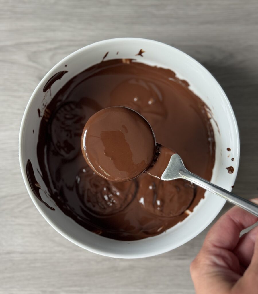 coating thin mint cookies