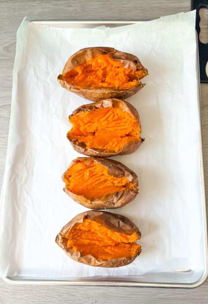 fluffed taco stuffed potatoes