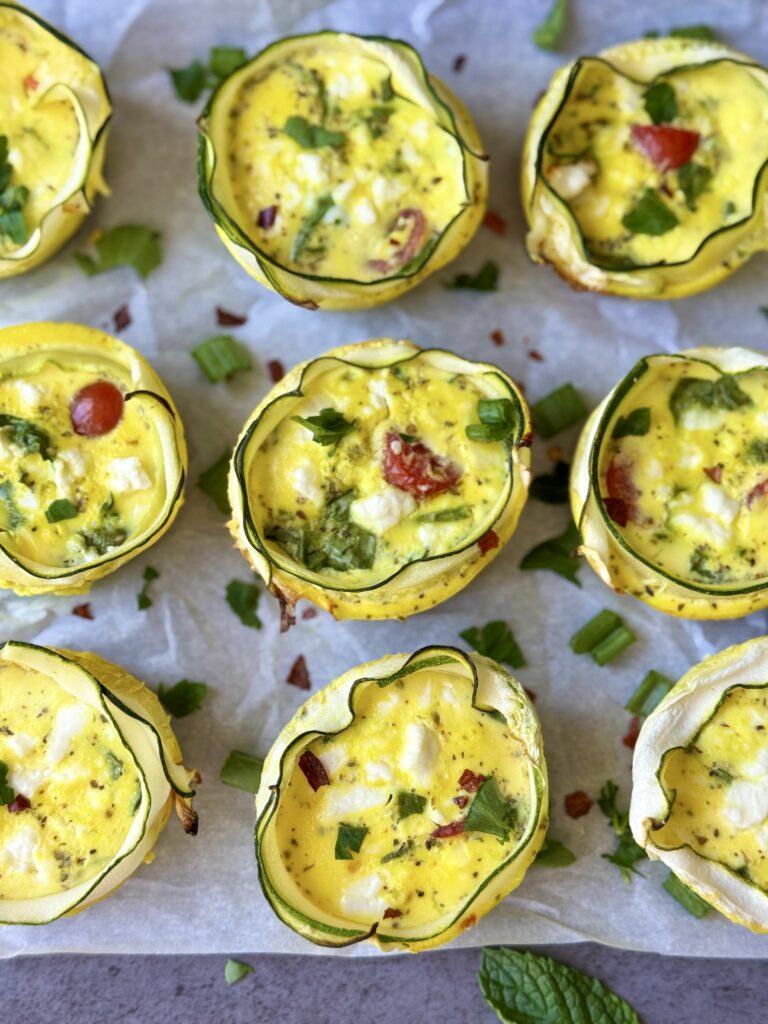 zucchini egg cups