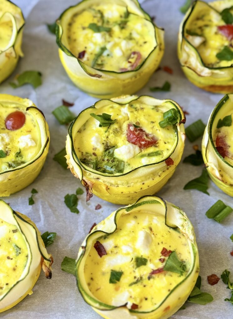 Mediterranean Zucchini Egg Cups (High Protein & Meal Prep Friendly)