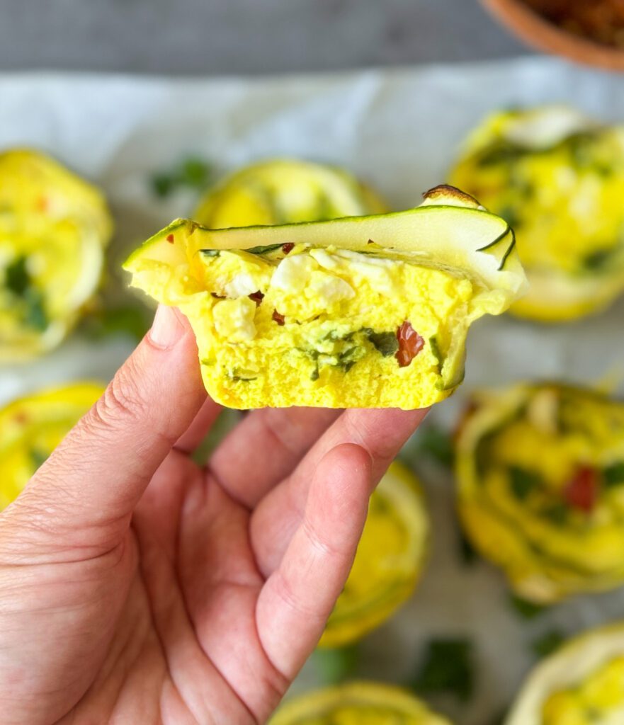 zucchini egg cups
