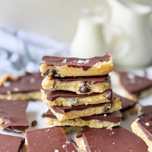 healthy cookie dough bark