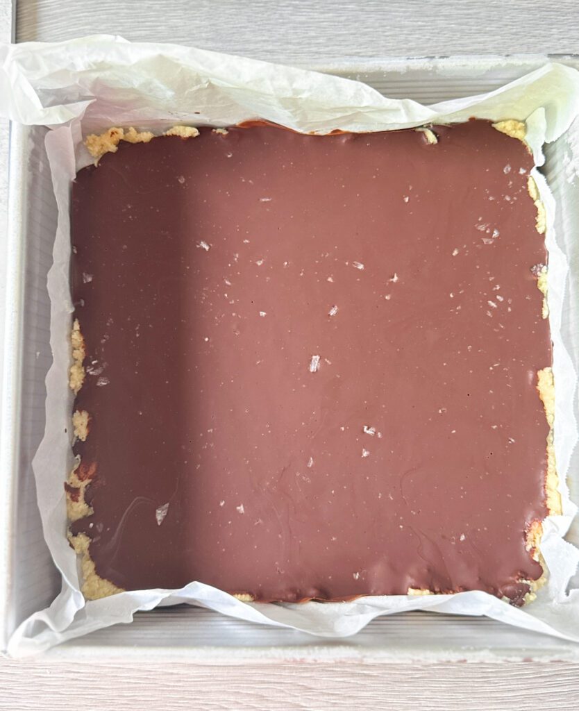 frozen healthy cookie dough bark