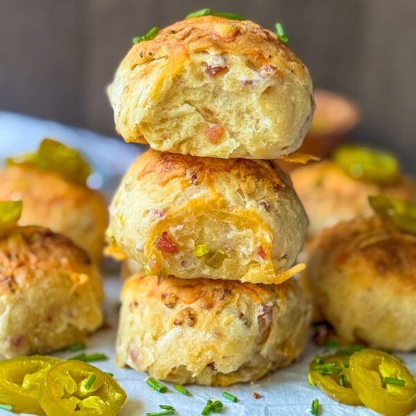 jalapeno cheddar bacon sourdough biscuit bombs