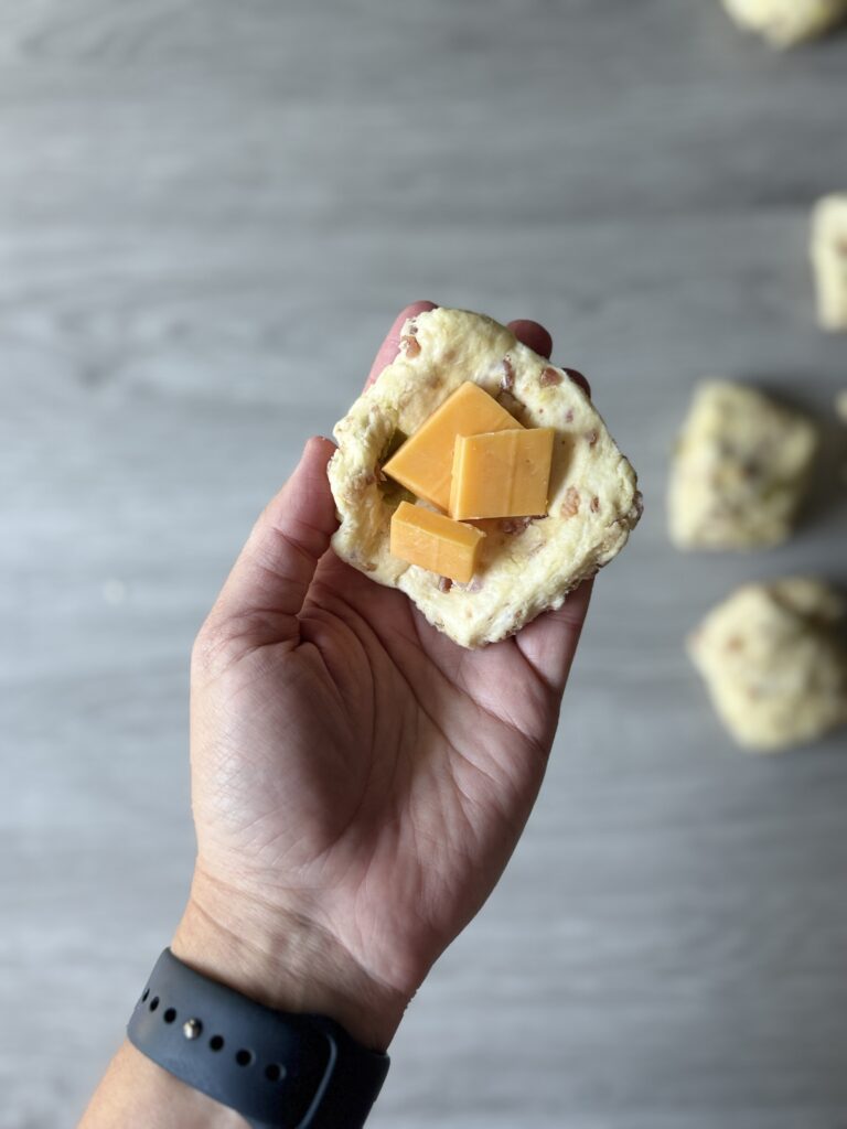 shaping biscuit bombs