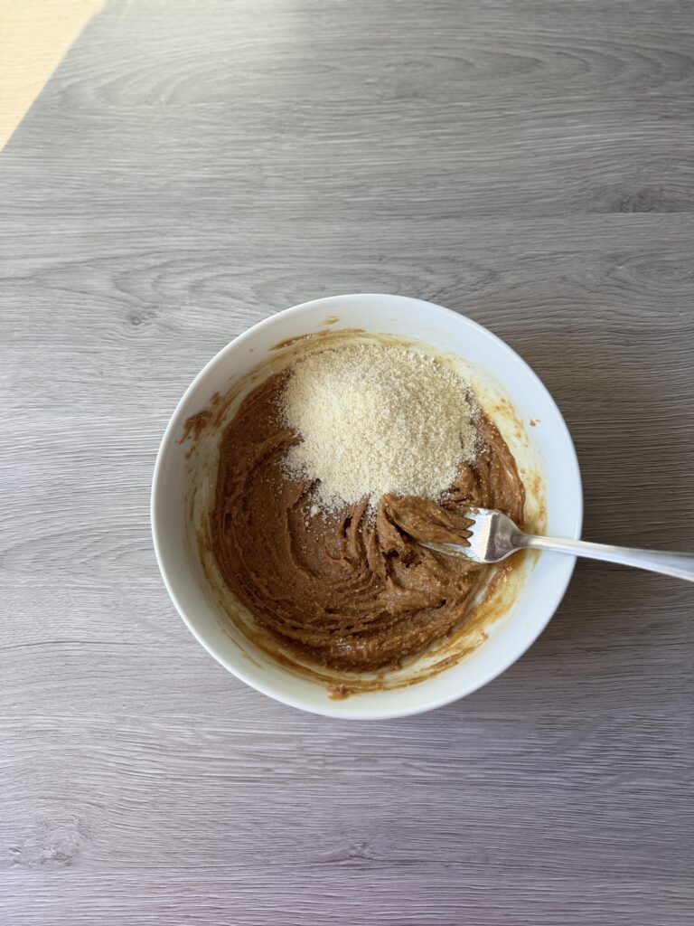 making healthy Reese cups