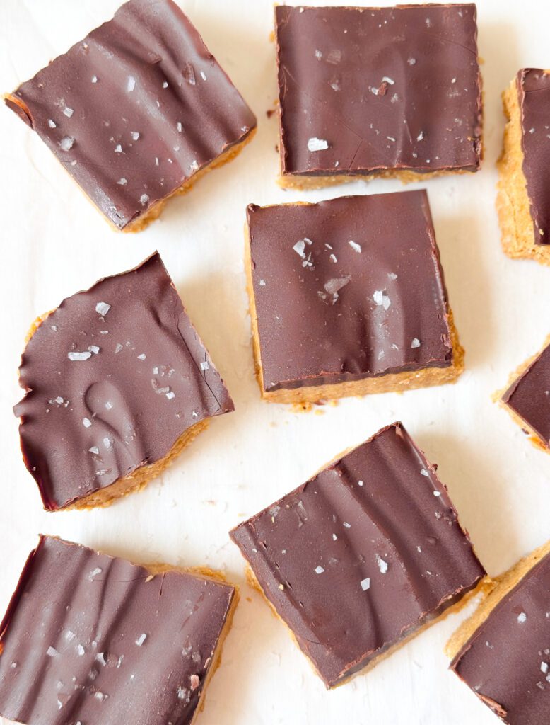 no bake chocolate peanut butter bars