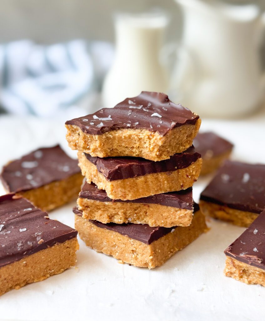 no bake peanut butter chocolate bars
