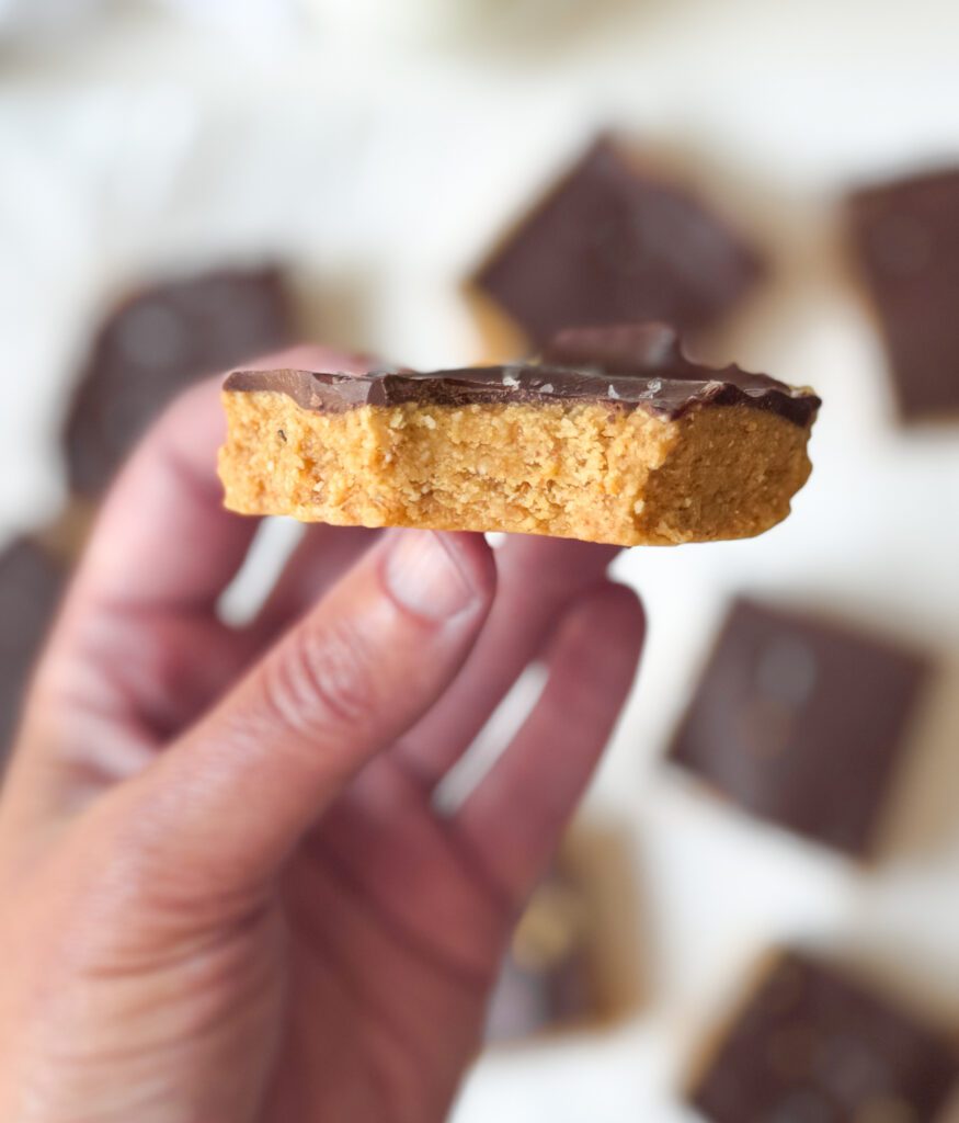 no bake peanut butter chocolate bars
