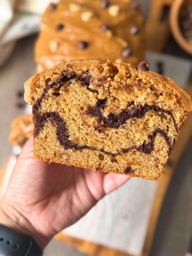 chocolate peanut butter quick bread