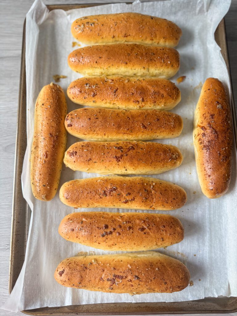 baked breadsticks