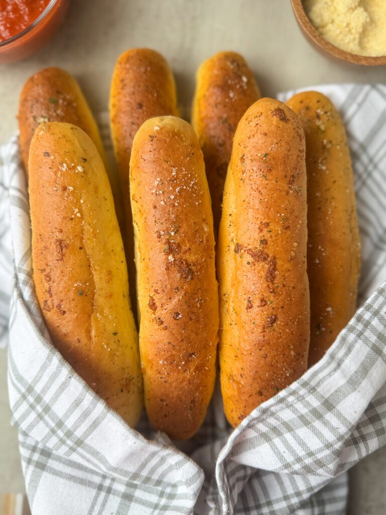 sourdough discard breadsticks