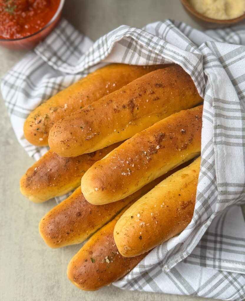 sourdough discard breadsticks