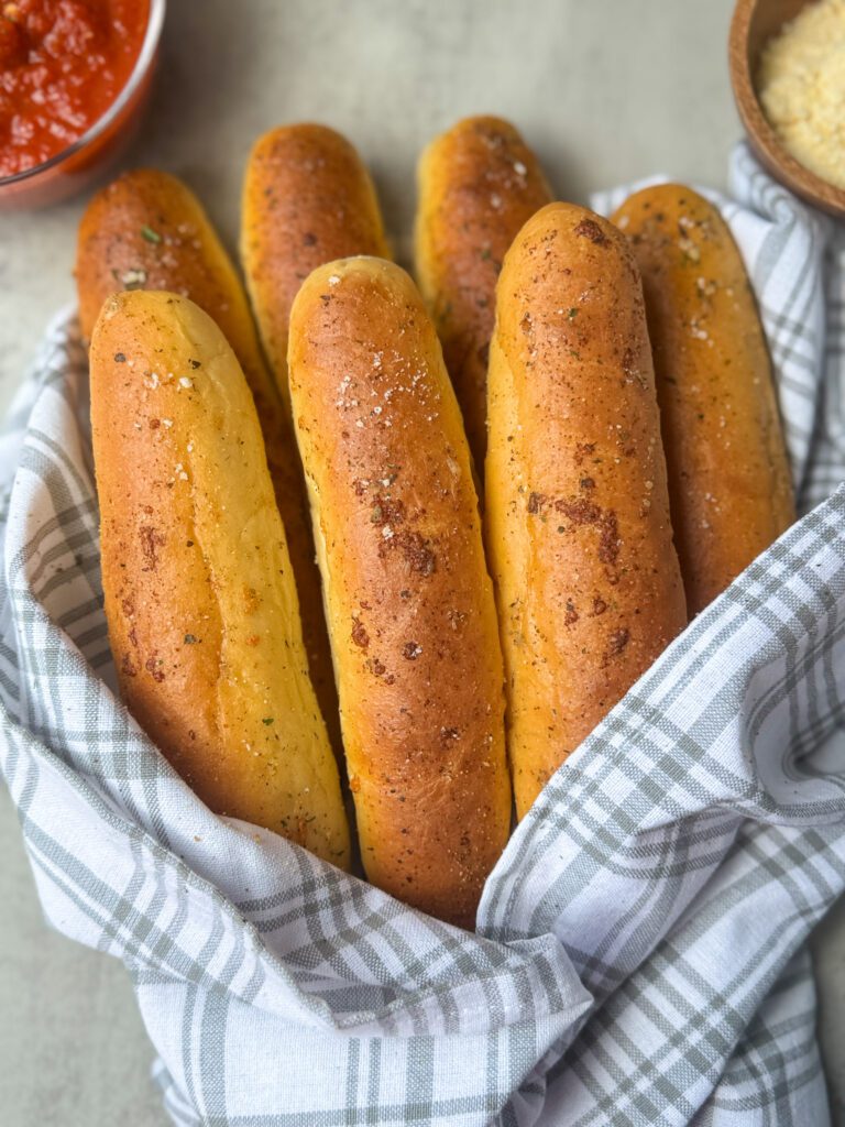 sourdough discard breadsticks