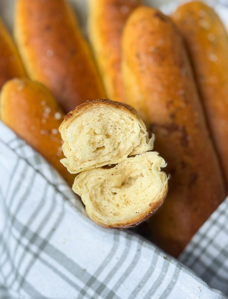 sourdough discard breadsticks