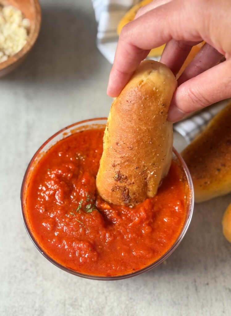 sourdough discard breadsticks