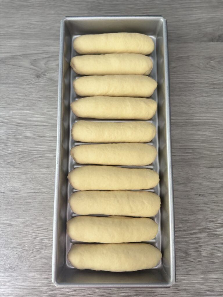 shaped discard hot dog buns