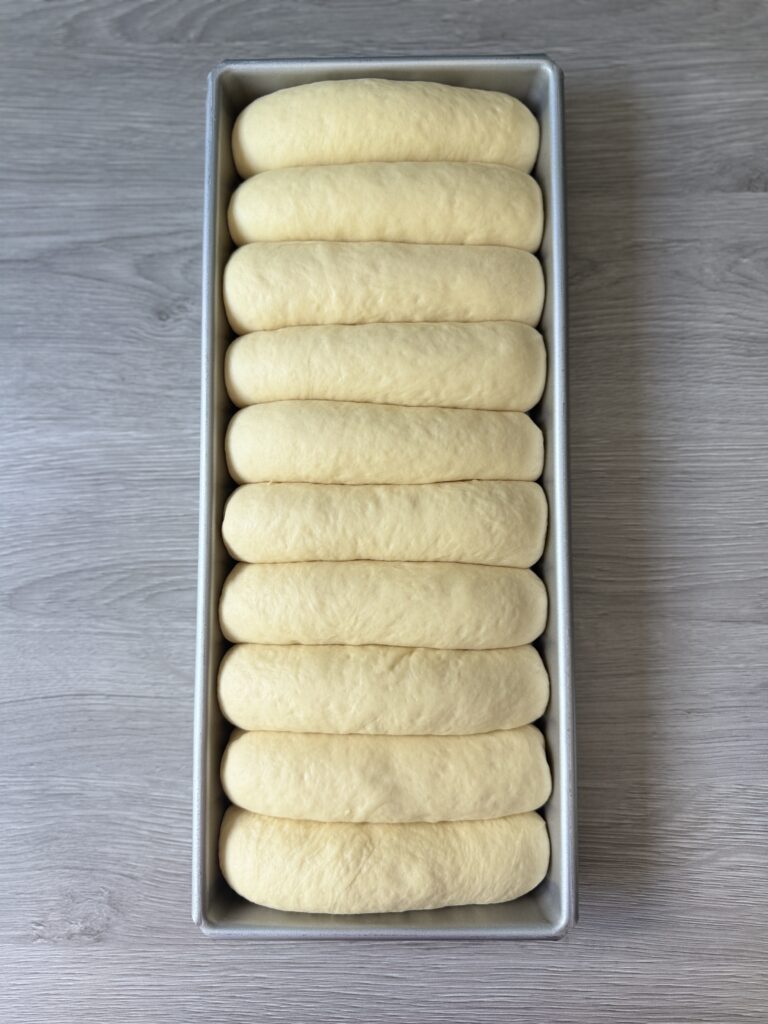 proofed discard hot dog buns