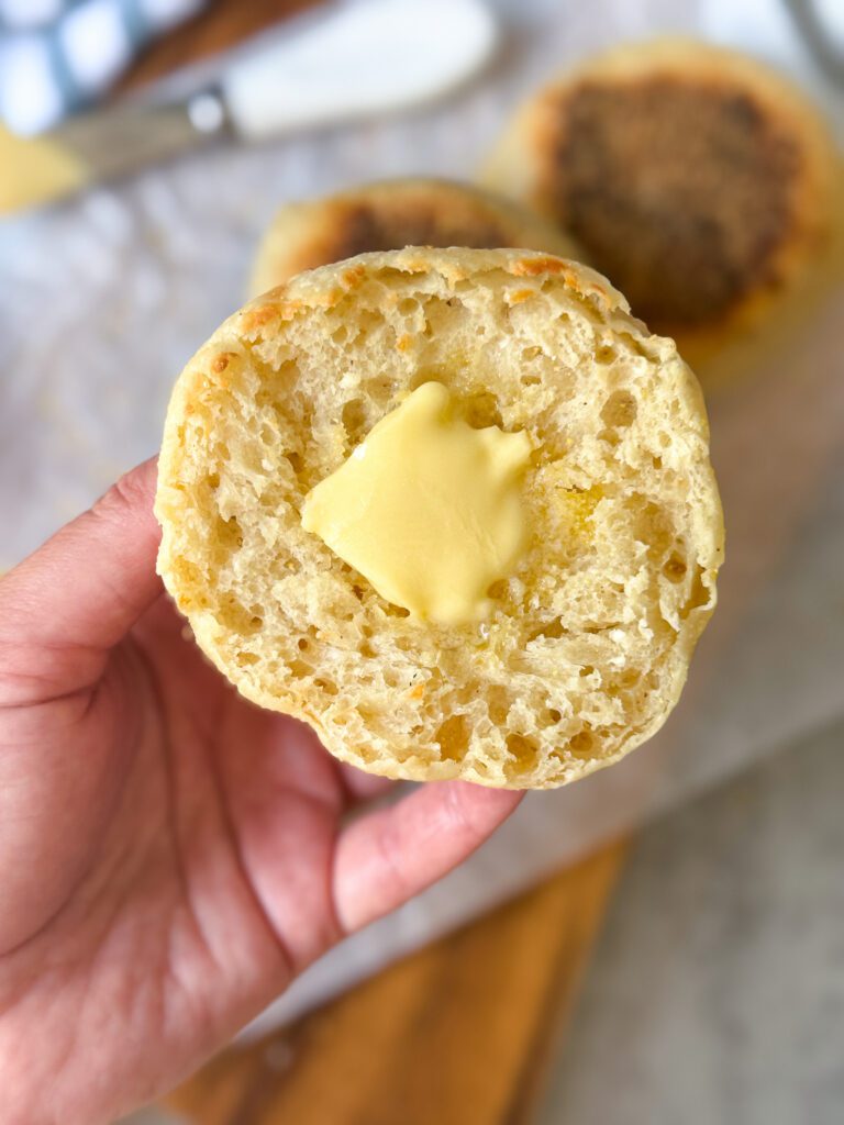sourdough English muffin