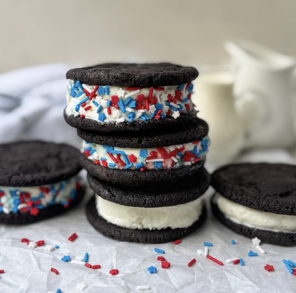 sourdough oreo ice cream sandwiches