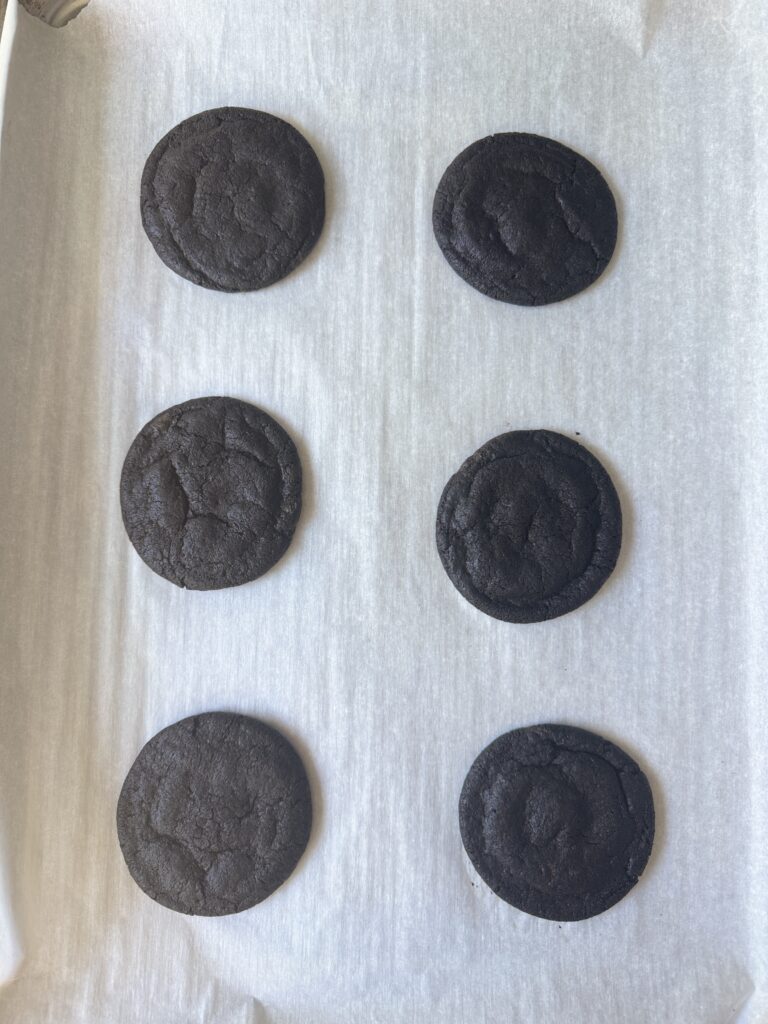 baked oreo cookies