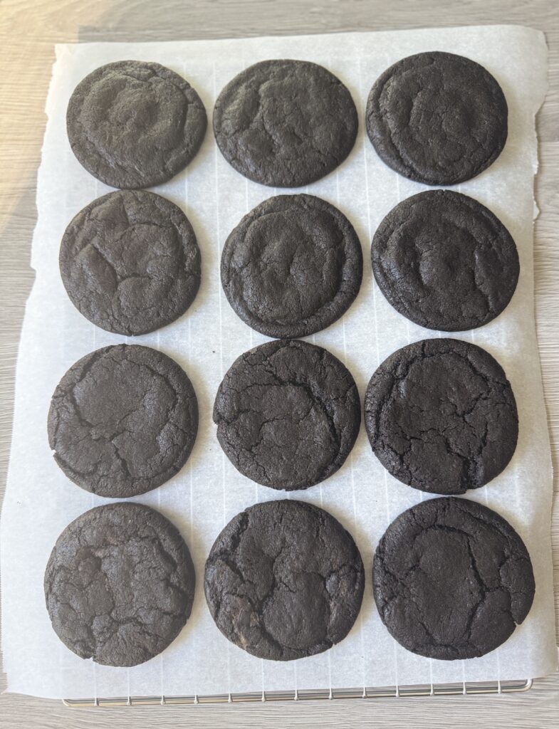 baked oreo cookies