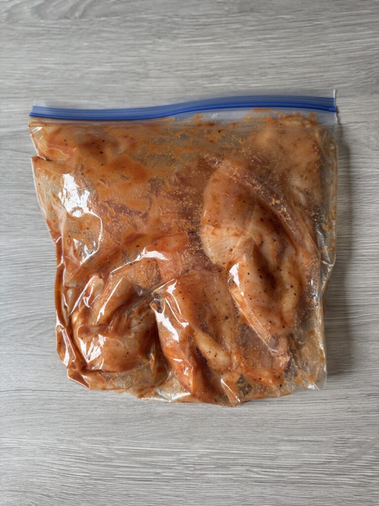 marinating chicken