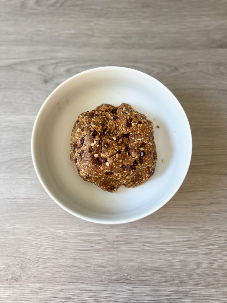 mixed date ball dough