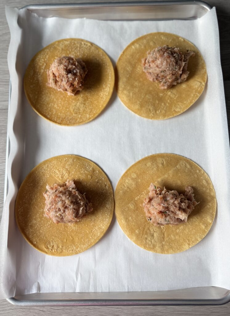 Greek smash tacos