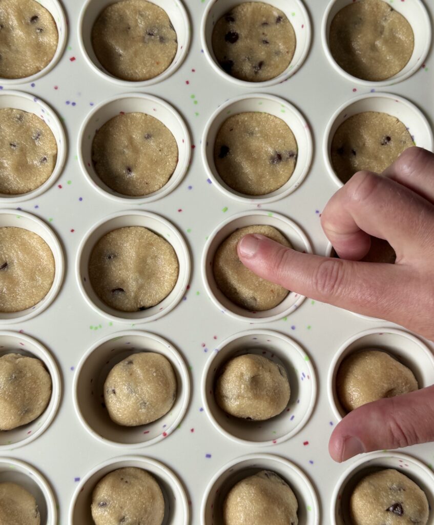 mini cookie dough bites