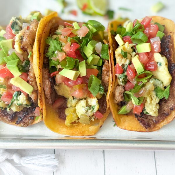 Smashed Breakfast Tacos