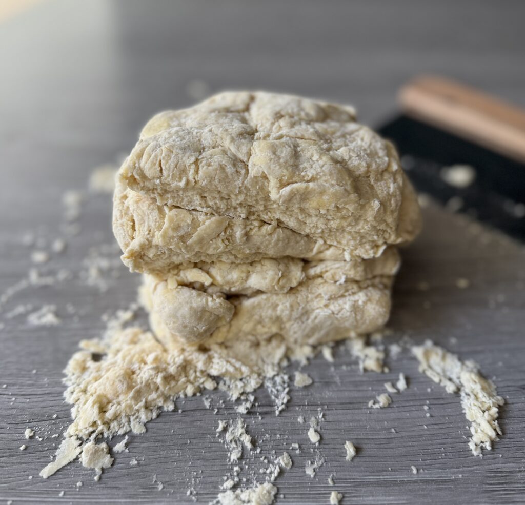 layering method for biscuits
