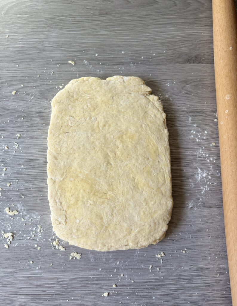 cutting biscuits