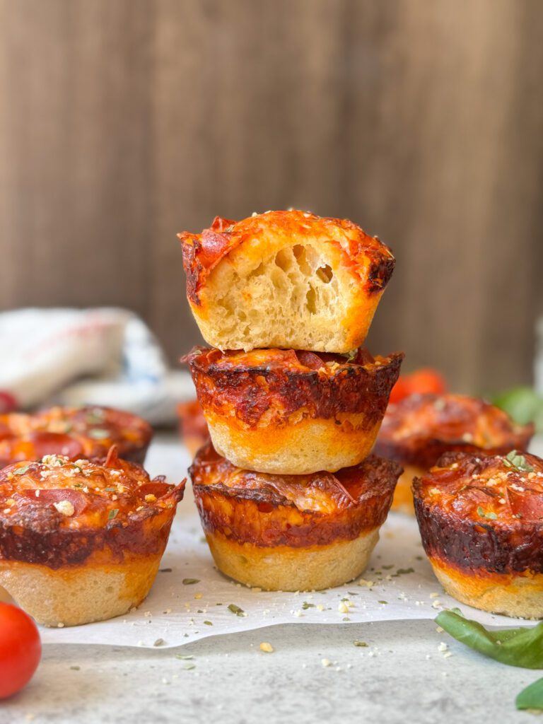 sourdough pizza cups