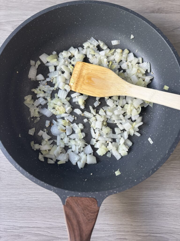 making taco filling