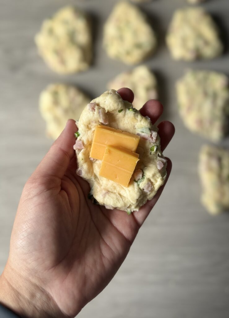 shaping biscuit bombs