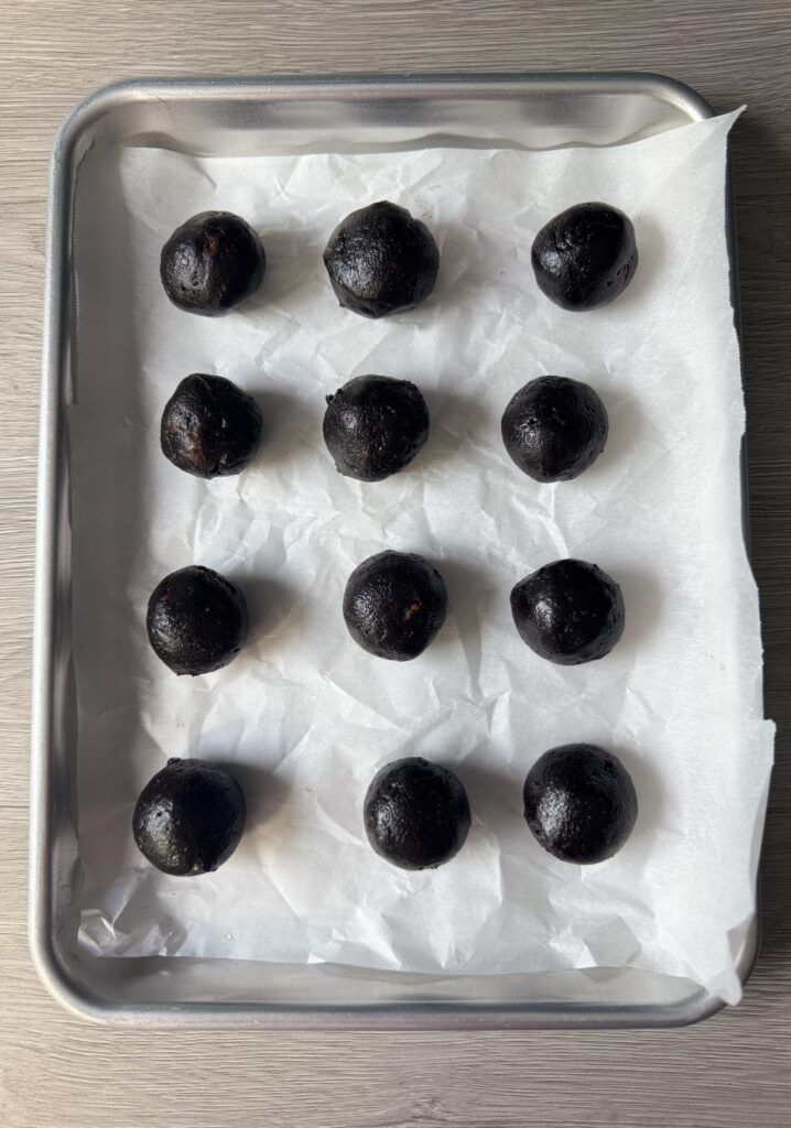 Oreo date balls
